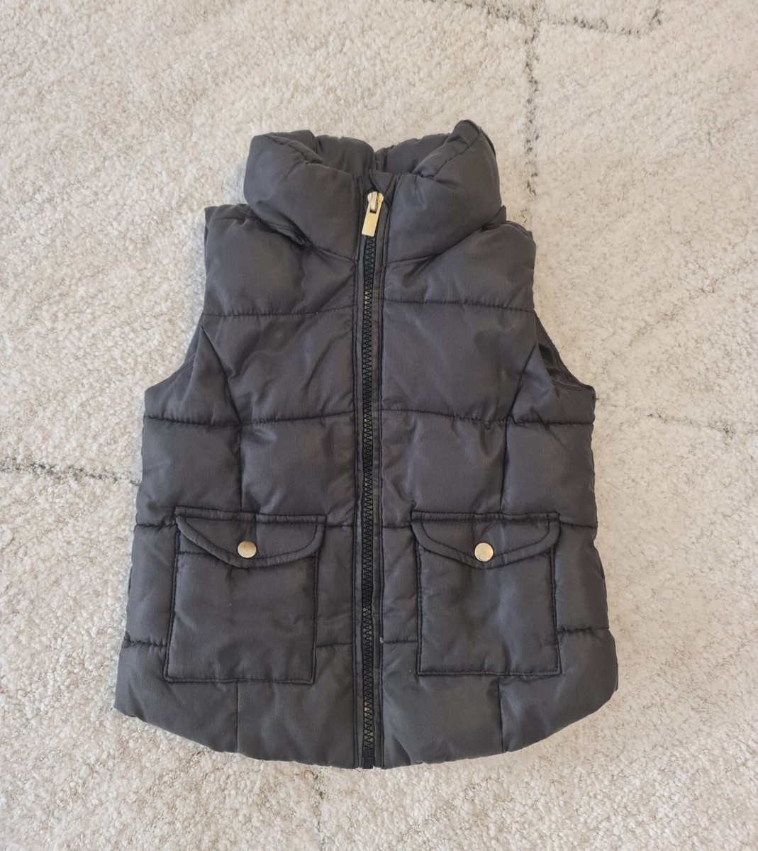 Lange Steppweste Puffer Vest Steppweste Von Zara Zara Mädchen