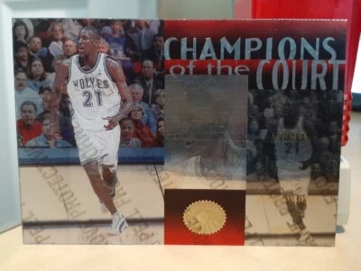 1995 SP Champions of the Court Kevin Garnett Rookie BOSTON CELTICS TIMBERWOLVES - Image 1 of 2