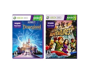Juego Kinect de 2 Disneyland Adventures Kinect Adventures Xbox 360 con manual - Imagen 1 de 1