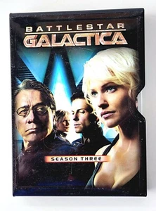 Battlestar Galactica The Plan + Steel Tin Season 3 | DVD | R 2 4 5 - Picture 1 of 14