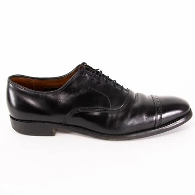 Allen Edmonds *Right Shoe Only* 11A Fifth Avenue Black Cap Toe Shoe - Image 1 of 4