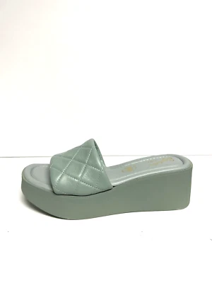 Sandalia de mujer Seychelles High Note azul talla 8,5 M Foto 1 de 4