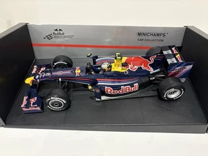 Minichamps 1/18 Seb Vettel 2009 Chinese GP Red Bull First Win Limited Edition - Picture 1 of 9