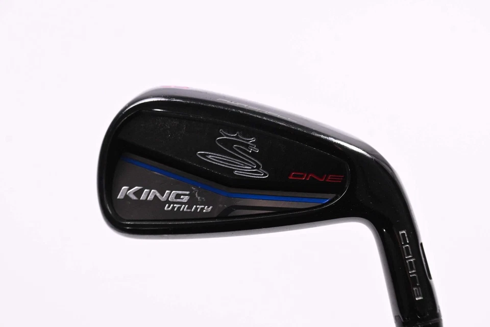 Cobra King Black One Utility #4 Iron / 21-24 Degree / Stiff Flex Project X LZ - Image 1 of 4