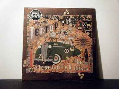 STEVE EARLE and The Dukes LP Terraplane 2015 New West Orange  vinyl SEALED! - Image 1 of 2