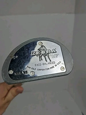 Ram Zebra Face Balanced Mallet Putter - Steel Shaft 33" Right Handed - Image 1 of 4