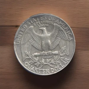 1983 Washington Quarter Double Reverse CUD Error - Picture 1 of 2