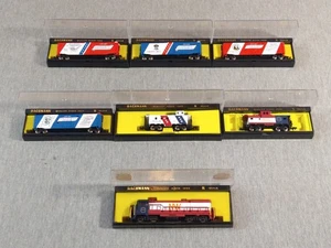 Bachmann N American Bicentennial N&W U36B Diesel Loco 4677 con 6 vagones de carga ~TS - Imagen 1 de 17