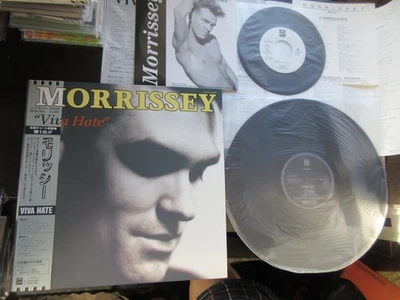 Morrissey Viva Hate Japan Promo Vinyl LP w Promo 7" Single 5611 Smiths Durutti - Image 1 of 4
