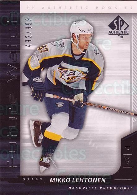 2006-07 SP Authentic #235 Mikko Lehtonen - Image 1 of 1