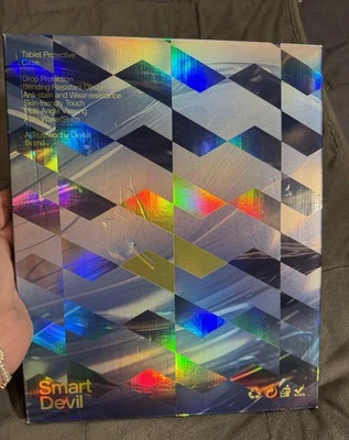 Smart Devil iPad Pro 13 Inch Case 5 Way Stand Compatible with iPad , Black - Image 1 of 4