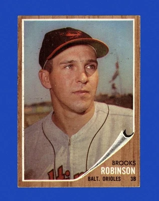 Topps Set-Break # 45 Brooks Robinson 1962 en muy buen estado-en muy buen estado *GMCARDS* Foto 1 de 2