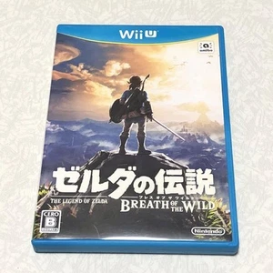 Wii U The Legend of Zelda Breath of the Wild Nintendo Japanese Edition JAPAN - Picture 1 of 6