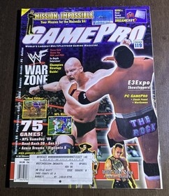 GAMEPRO (AUG 98) Issue #119 - WWF WAR ZONE, E3 EXPO, N64, PS1, Sega Dreamcast PC