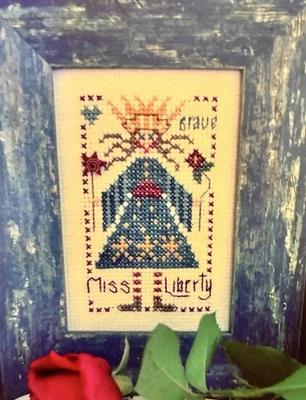 Shepherd's Bush "Miss Liberty" Cross Stitch Chart - Image 1 of 2