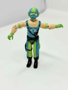 GI Joe Copperhead Water Mocasin Pilot, Guantes Verdes ARAH Original Vintage 1984 - Imagen 1 de 9