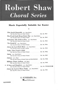 O Sons and Daughters – Arr. Alice Parker & Robert Shaw – A Cappella SATB - Picture 1 of 2