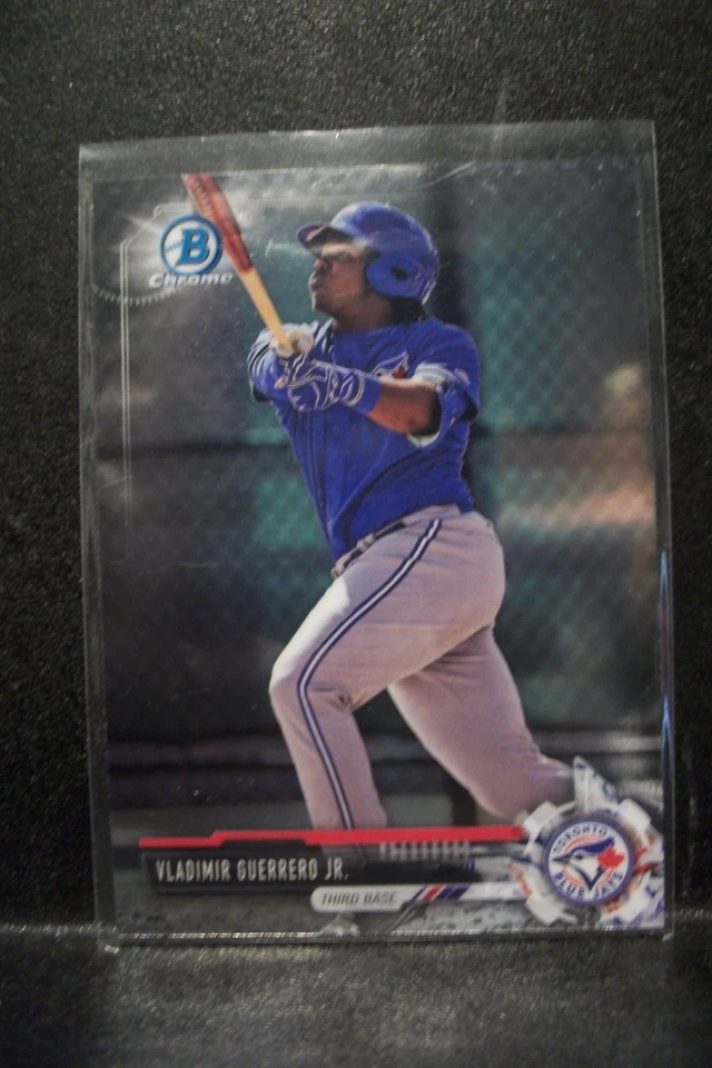Vladimir Guerrero Jr 2017 Bowman Chrome Draft #150 Blue Jays Foto 1 de 1