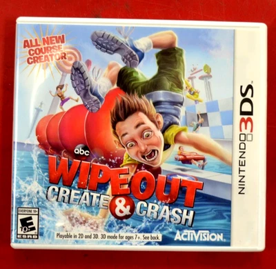 Wipeout: Create & Crash Nintendo 3DS, 2013-**EXCELLENT CONDITION** - Image 1 of 4