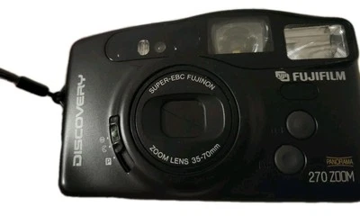 Fujifilm Discovery 312 Zoom 35mm Film Camera Great Condition TESTED - Image 1 of 4