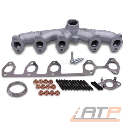 ABGASKRÜMMER KRÜMMER FÜR VW MULTIVAN TRANSPORTER T5 BUS TOUAREG 2.5 TDI BNZ BPC - Bild 1 von 4