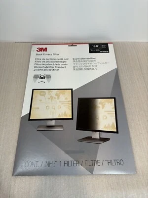 3M PF190W1B Privacy Filter Screen for Monitors 19" Widescreen (16:10) - Image 1 of 3