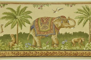 Wallpaper Border african sage wild animals S5259B - Picture 1 of 2