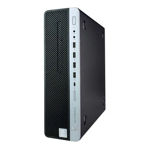 HP 600G5 Desktop Computer Quad Core Intel i5 8GB RAM 500GB SSD PC Windows Pro - Afbeelding 1 van 6