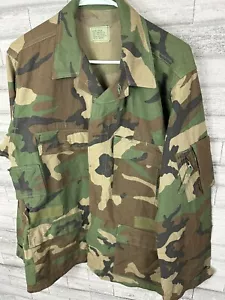 Vintage Camo Aircrew Combat Class 1 Flight Jacket Coat Shirt Size Medium-Regular - Picture 1 of 11