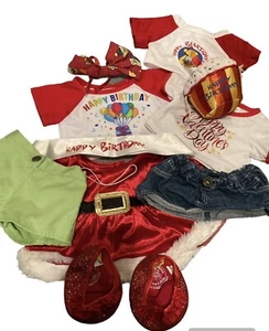 Build a bear workshop plush clothes lot Birthday Holiday - Picture 1 of 1