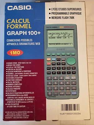 CASIO GRAPH 100+ - Photo 1/2