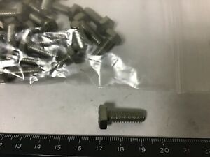 Qty (50) 1/4-20 X 3/4" Stainless Hex Head Screws
