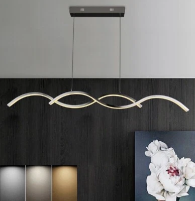 Lampadario a Sospensione LED 25W Design Spirale Intrecciato Moderno Interno IP20 - Immagine 1 di 4