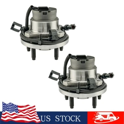 2Pcs Wheel Hub Bearings Front For 2003-2005 Ford Crown Victoria Lincoln Town Car Foto 1 de 4