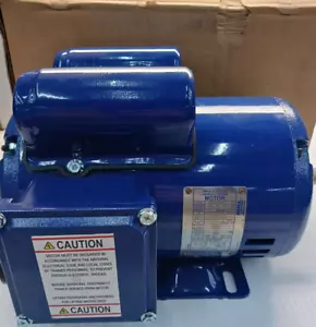 NEW TECO 1/3 HP AC ELECTRIC MOTOR SP0/34 FRAME 48 115-208-230 V 1PH 1740 RPM ODP - Picture 1 of 7