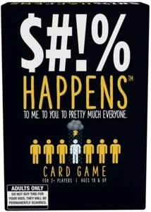 Sh!t Happens Card Game For Adults 2+ Players Ages 18+ Goliath Games 2017 New! - Picture 1 of 5