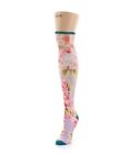 MeMoi Painted Florals Knee High Socks One Size / Pastel