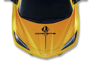 Corvette Stingray Hood Decal Fits Chevy Corvette C8 Stingray - Picture 1 of 1