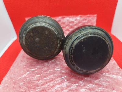 Conjunto de maçanetas de porta antigas HARDWARE vintage par resistente x2 lote - Imagem 1 de 4