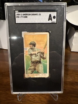 Caramelo americano 1909-11 e90-1 Ty Cobb Foto 1 de 2