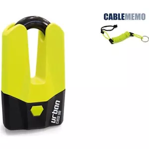 Vorhängeschloss Anti-diebstahl Urban U9D Seg 15 MM - Geschenk Kabel Memo - Bild 1 von 7