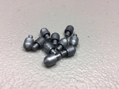 LEGO Cubierta de Luz Plana Plateada Barra Interna/Bionicle Barraki Eye 58176 (x10) Foto 1 de 4