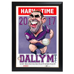 Cameron Smith, 2017 Dally M, Harv Time Print Framed - Bild 1 von 1