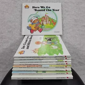 Lot 9 Magic Castle Readers Kids Board Books By Jane Belk Moncure 1988 - Imagen 1 de 10