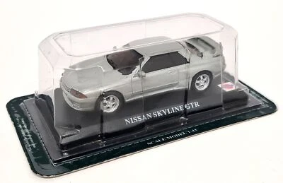 Altaya 1/43 - Nissan Skyline GT-R R33 Silver Diecast Scale Model Car - Photo 1/4