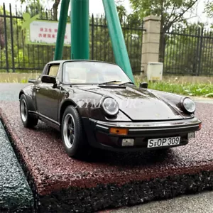 NOREV 1/18 Porsche 911 Turbo Targa 1987 Diecast Model Car Brown Toys Gifts Hobby - Bild 1 von 11
