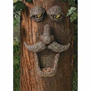 Bird Feeder Tree Face, Home Decor, Outdoor Garden, Gift Ideas -3 Pieces - Picture 1 of 3