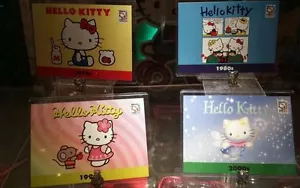 2014 HELLO KITTY CON EXCLUSIVE UPPER DECK 5 MINI FIGURE AND 4 CARD SET - Picture 1 of 1