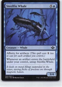 Steelfin Whale Modern Horizons 2 Regular #65 NM MTG - Picture 1 of 2