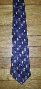 Stringbeans Krawatte Abstrakt Geometrisch Rechtecke Marineblau Elfenbein Neu im Karton t2940 - Bild 1 von 5